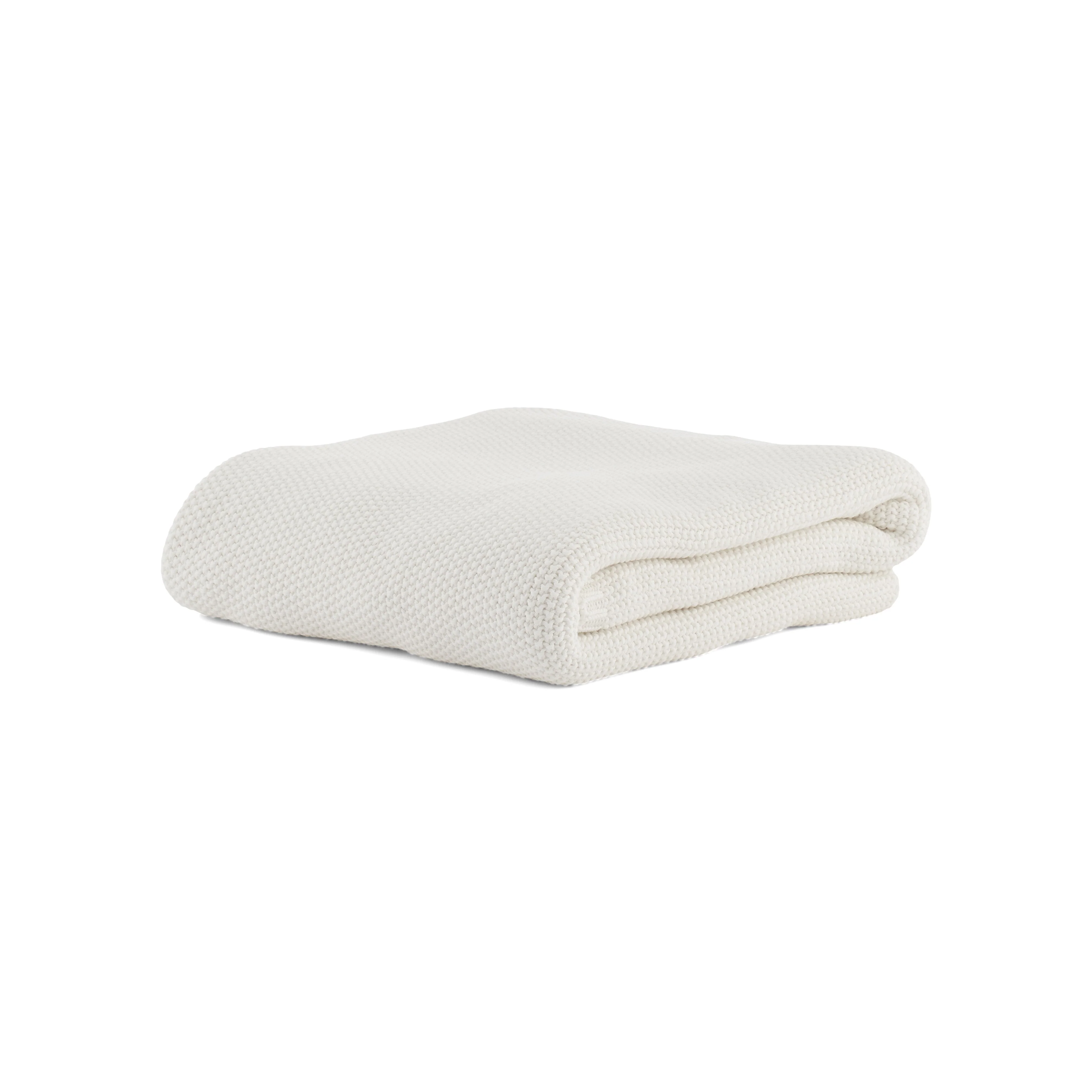 Organic Textured Knitted Throw - Image 4