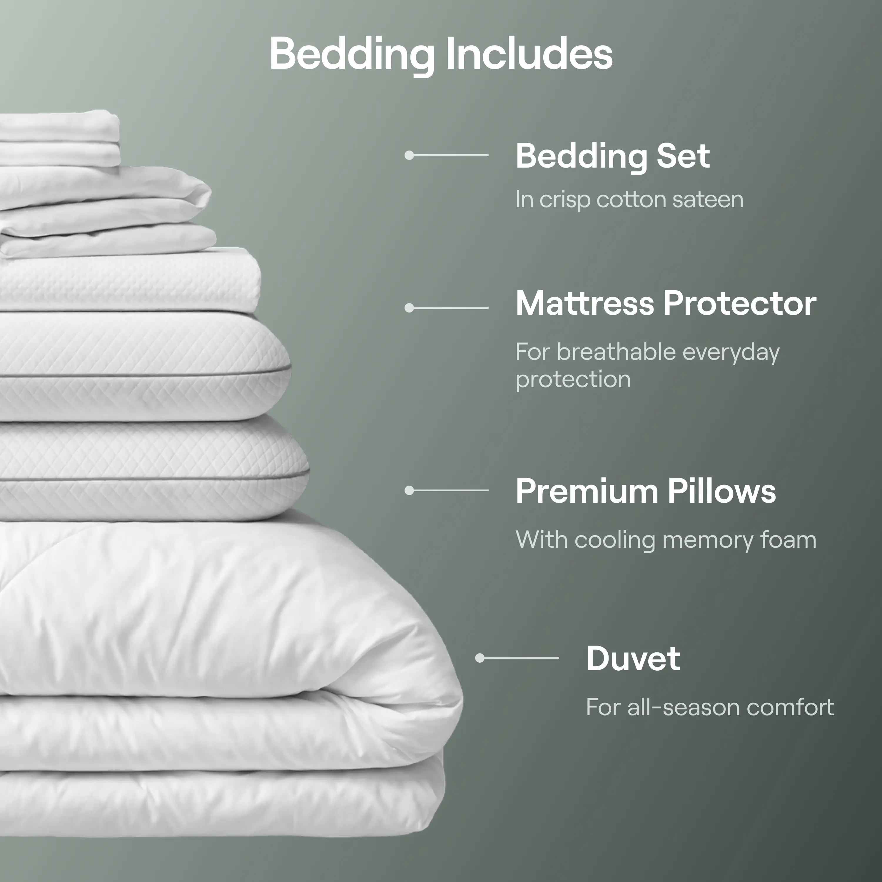 Nectar Premier Bedroom Bundle - Super King - Image 4