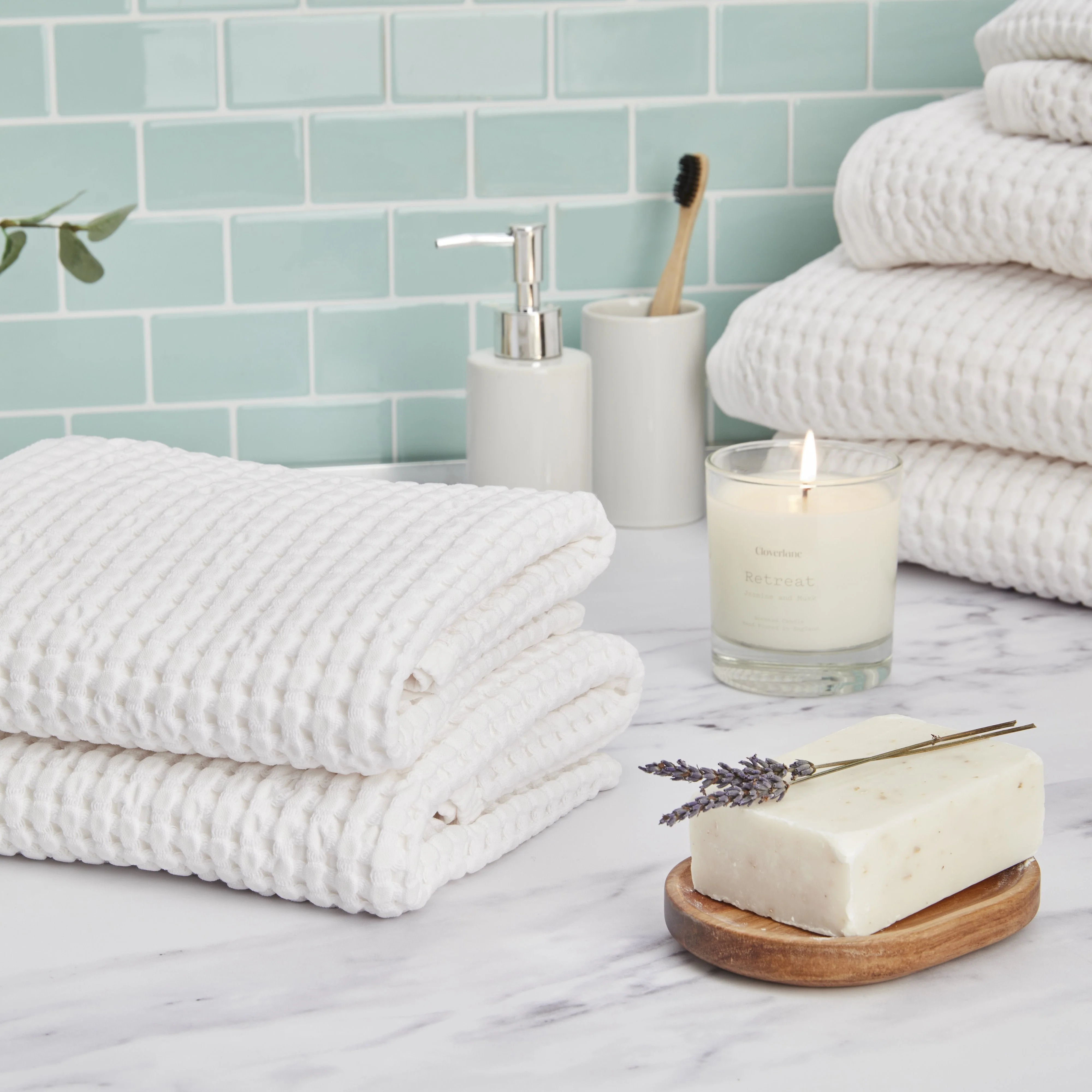 Waffle Hand Towel - Image 5
